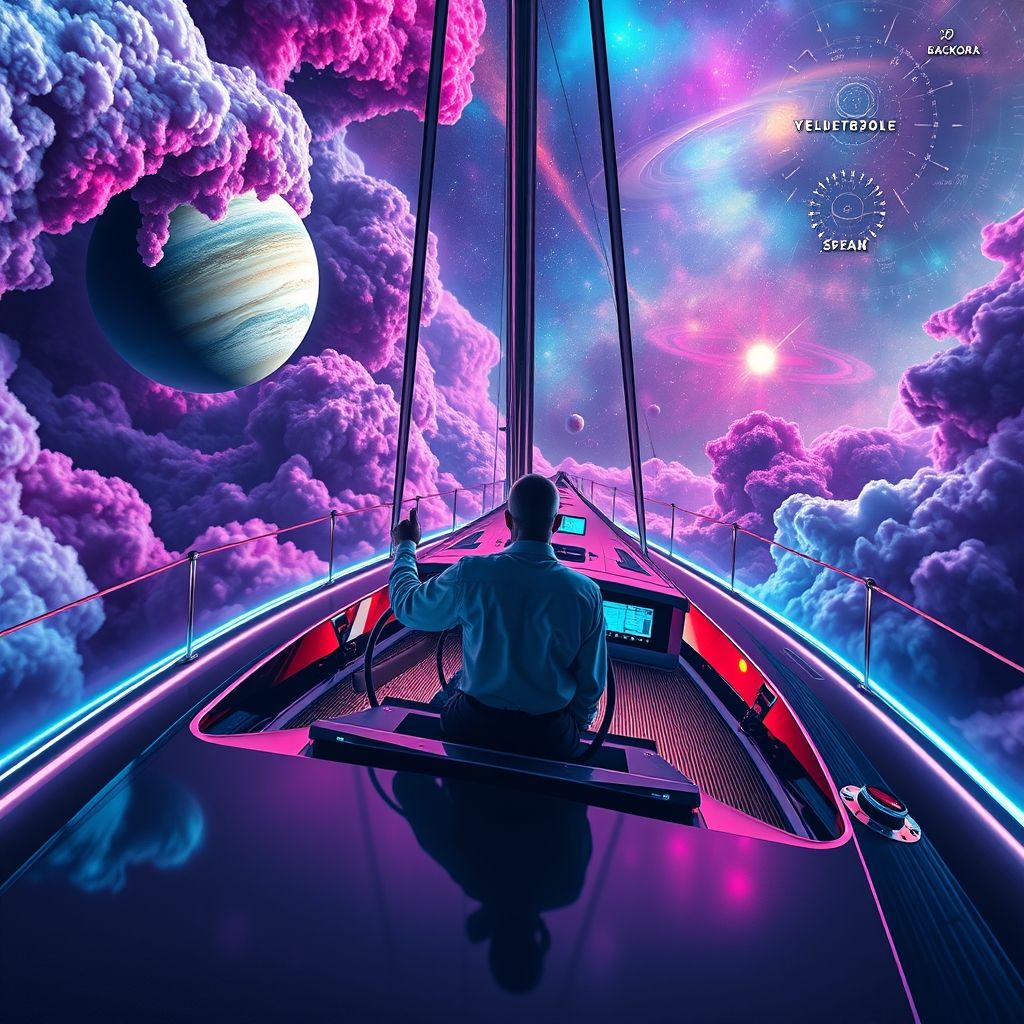 Lone Sailor - Cosmic Surrealism